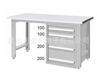 【供應天鋼耐沖擊工作桌|數控鉗工臺|工作臺】價格,廠家,圖片,機床工作臺,昆山天金岡電子-